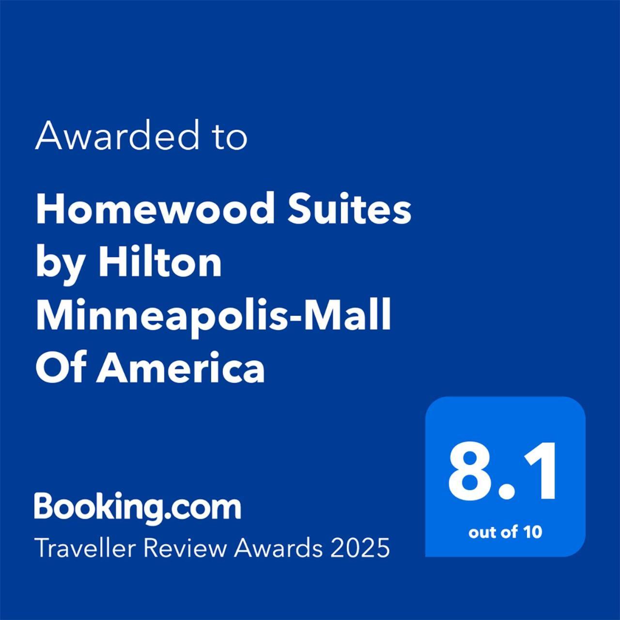 Homewood Suites By Hilton Minneapolis-Mall Of America Bloomington Eksteriør billede